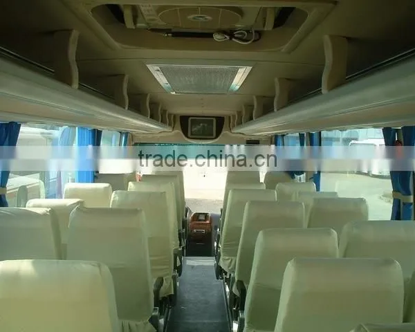 China RHD 9.5m Euro V Tourist Coach Bus for Sale photo-5
