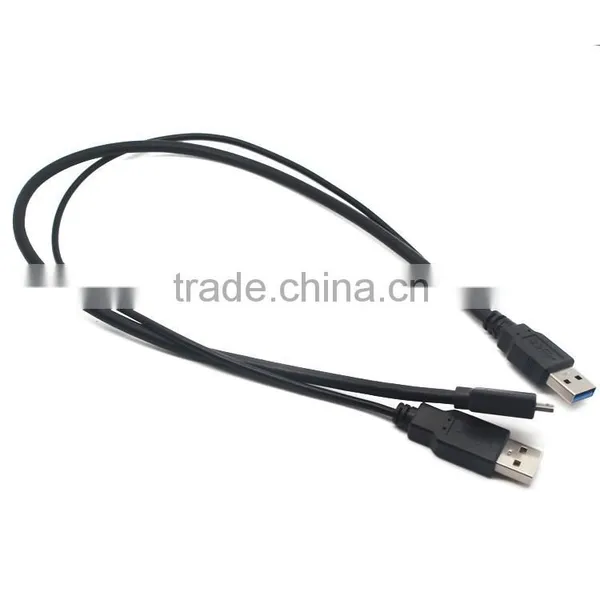 USB 3.0 A Y Cable to Micro Usb3.0 BM With Usb2.0 Cable photo-5