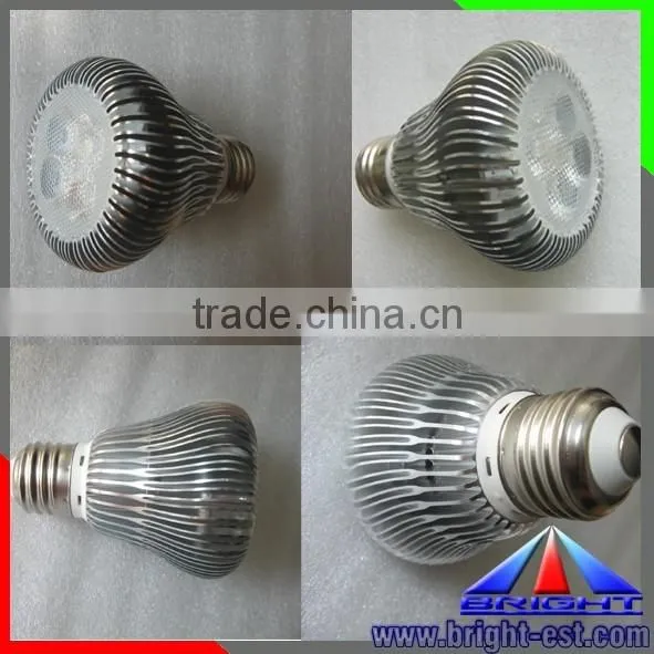 White IP50 LED Spotlight Par20, 5W Bridgelux Spotlight E26/E27 photo-6