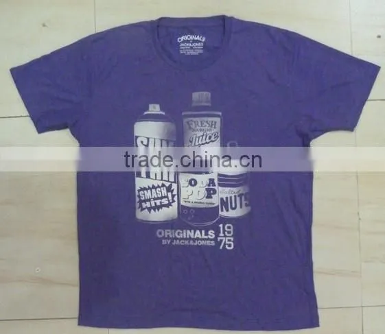 Custom Print T Shirt With Soft Combed Cotton photo-2