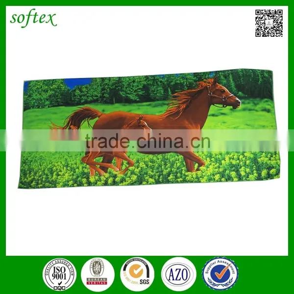 2016 Hot Design Custom Animal Print Microfiber Beach Towel Wholesale photo-4