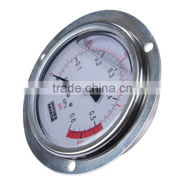 4 Inch All Stainless Steel Seismic Pressure Gauge photo-2