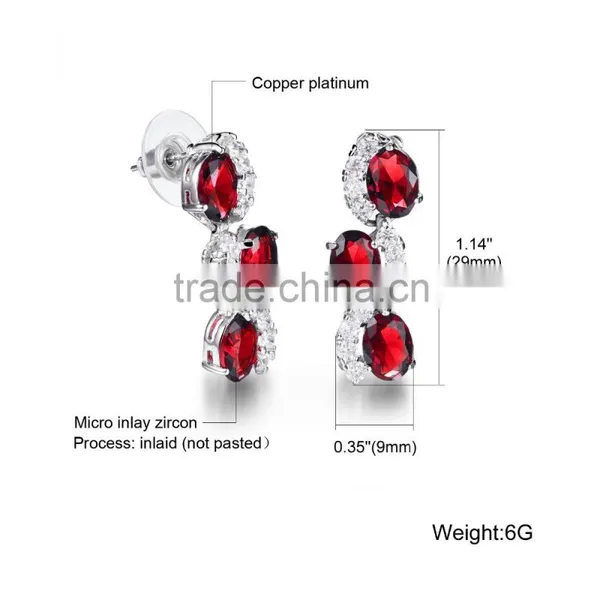 China Wholesalers Jewelry Ladies Diamond Jewelry Fashion Earrings for Earrings Designs Pictures photo-6