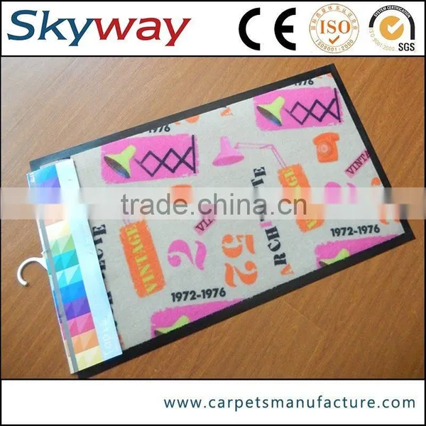 Non-woven polyester printed modern rugs