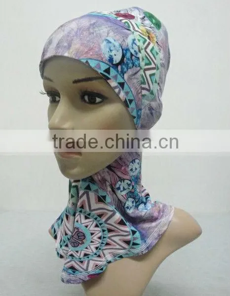 C042 New Style Print Ninja Inner Underscarf,full Underscarf to Cover Neck
