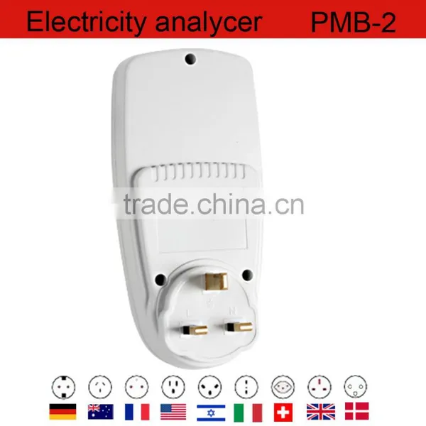 Digital Energy Watt Meter Socket With Electricity Meter UK Plug photo-6