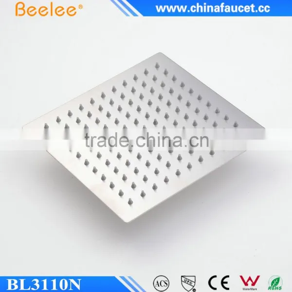 Beelee Rainfall Brushed Bath Shower Stainless Steel Shower Head photo-2