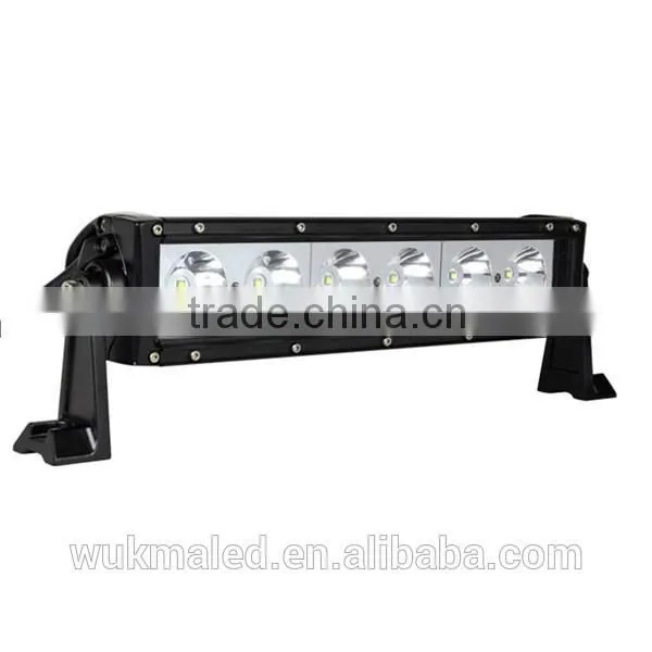 Hotsale 60W Hyper Spot Single Row off Road Led Light Bar 10w Car Led Light Bar 4x4 Auto Lighting Truck,4WD,JEEP,IP67 photo-2