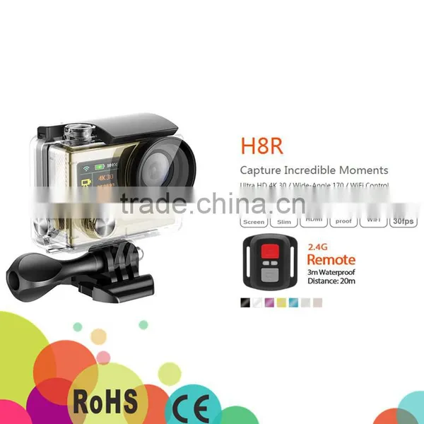 Dual Screen Eken H8R 4k 30fps Sport Camera 4k photo-5