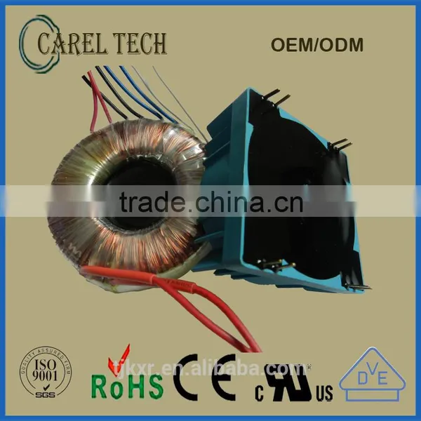 CE ROHS Free Sample 110V 120V 220V 230V 240V PCB Mount Encapsulated Transformer 15V Toroid photo-4