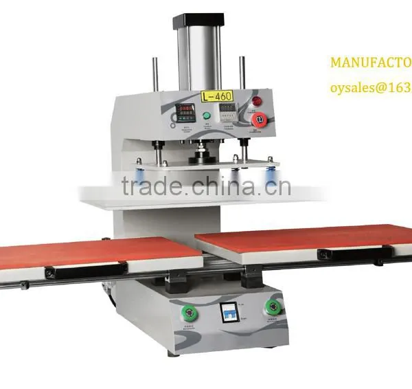 heat pressing machine for welding the seamless pocket under the setting pressure and tempressure