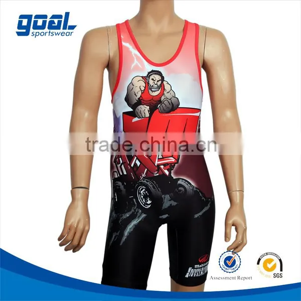 Top Quality Cheap Custom Wrestling Singlets