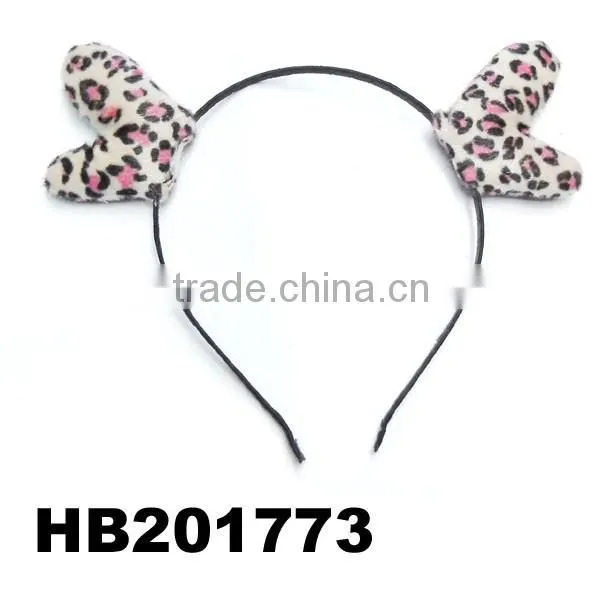 Black Animal Reindeer Antler Metal Headband for Kids photo-6