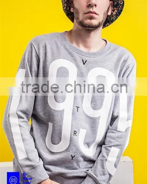 Basic Crew Neck Wholesale Polyester Hoodies With Factory Price photo-4