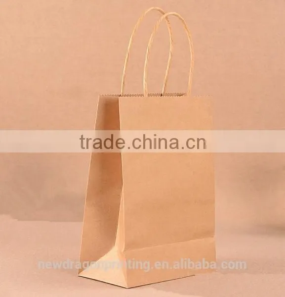 Envirnment Craft Paper Bag for Shopping