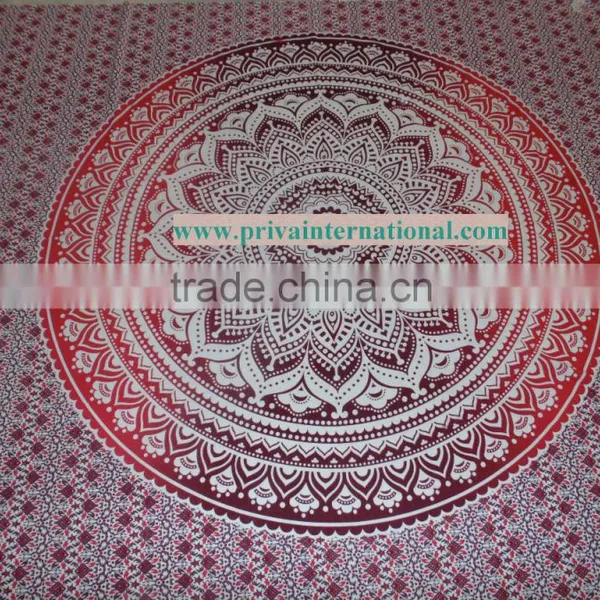 Mandala Bohemian Tapestry Wall Hanging Psychedelic Wall Art Dorm Decor Beach Throw Indian Wall Tapestries photo-2