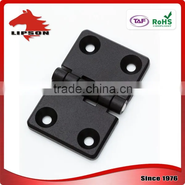 HL-218-2 Zdc Zinc Alloy Black Powder Coated Electrical Cabinet Butt Hinge photo-2