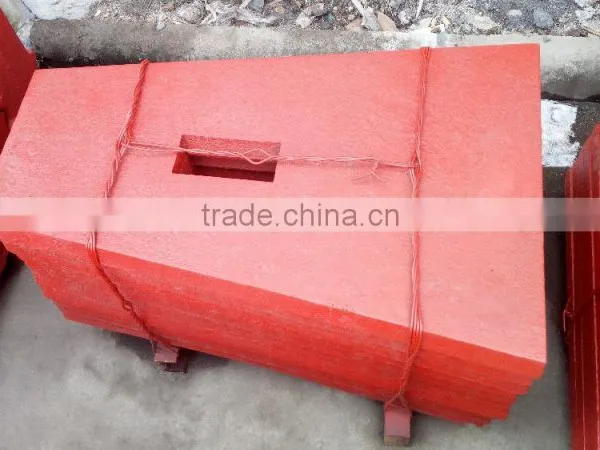 HIGH MANGANESE Mn13Cr2 Mn18Cr2 Crusher Parts SIDE PLATE photo-4