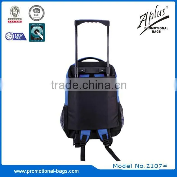 Trendy Trolley Backpack Bag With Wheels photo-6