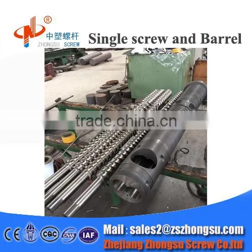 Single/Twin Extruder Screw and Barrel for HDPE Plastic Blow Molding Machine photo-2