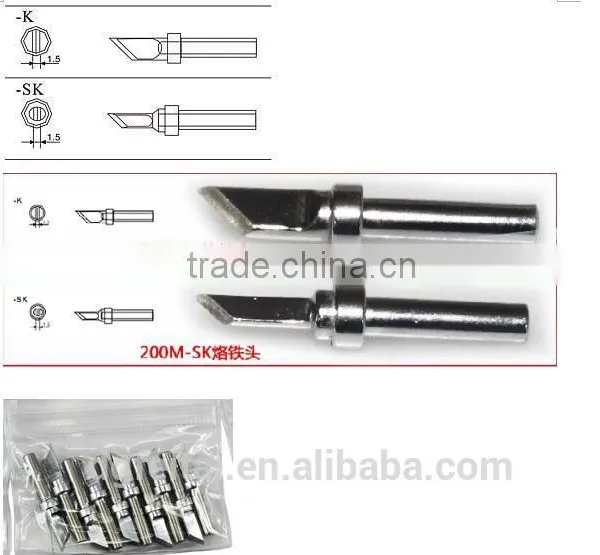Quick 200 200-LK K SK Welding Iron Tips for 203H 203DH Soldering Station photo-2