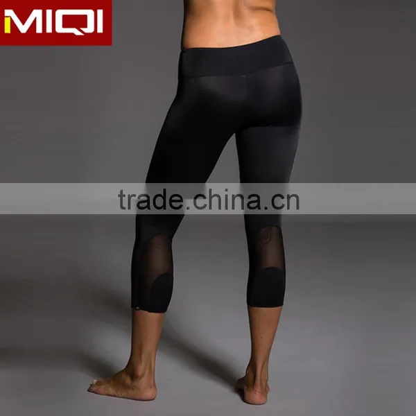 2016 Compression Capri Tights Women Wholesale Fashion Sexy Sports Leggings Quality Choice photo-3
