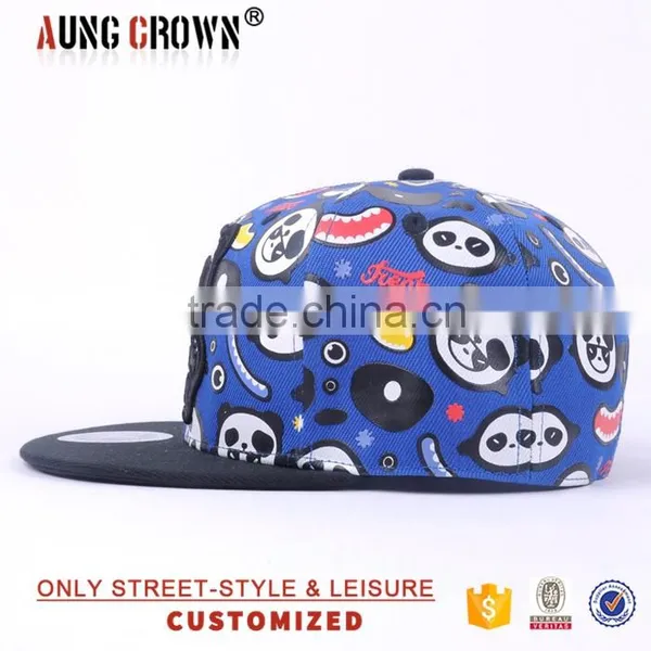 Full Floral Embroidery Snapback Cap photo-3