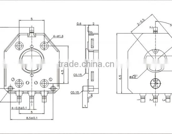 FSE11 Contact Type Sensor Rotary Position Sensor Hot New Inductive Proximity Sensor CE UL ROHS ISO9001 ISO14001 ISO18001 photo-3