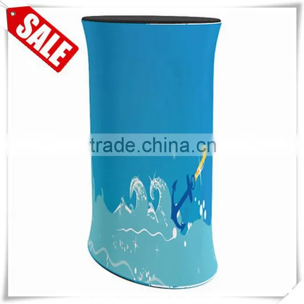Custom Protable Round Display Counter/Promotion Table photo-3