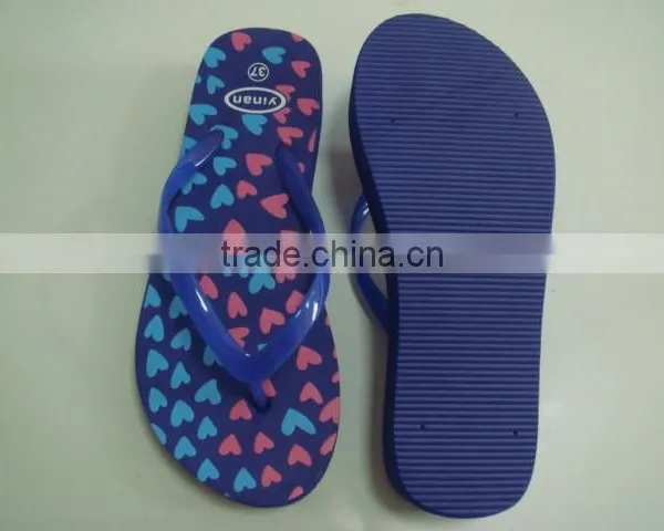 663 LOULUEN China New Model Women EVA PVC Printed Slippers photo-2