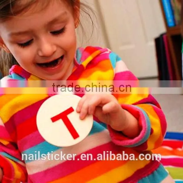 Custom Color Letter Wall Sticker High Quality Child Letter Sticker Self-adhesive Fashion Letter Sticker Sheet photo-4