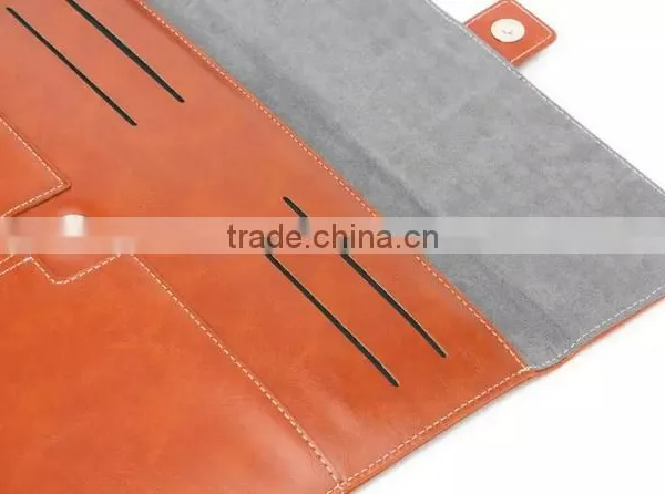 10 Inch Notebook Tablet Sleeve PU Leather Cover Built-in Card Slot Sleeve photo-5