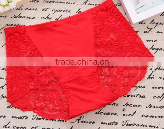 High Waist Top Quality Sexy Ladies Underwear Sexy Women Briefs photo-4