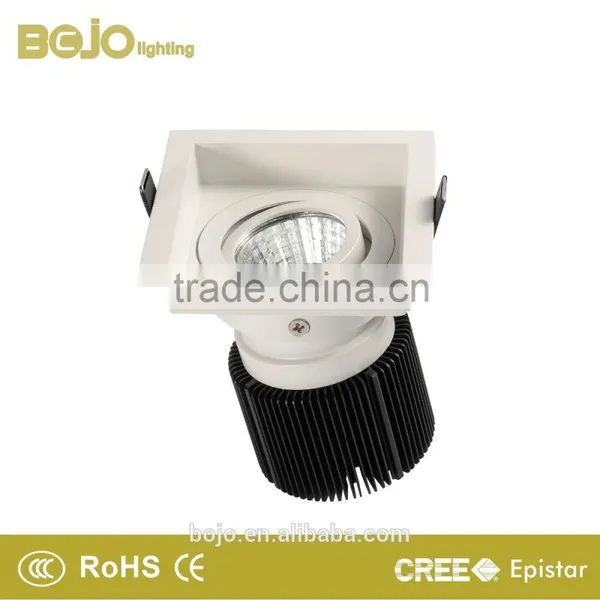 Square Adjustable 6w 9w 13wled Spotlight With Aluminum Heat Sink photo-2