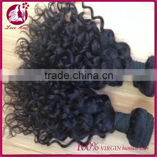 Unprocessed Raw Wholesale Curly Hair Weft 100% Vietnamese Human Hair photo-5