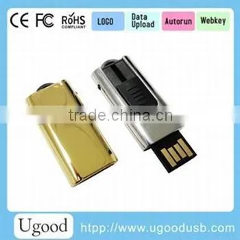 China Supplier Key Ring USB Flash Drive 16GB, 3 Years Warranty Bulk Metal USB Disk, Paypal Acceptable Mini USB Storage photo-6