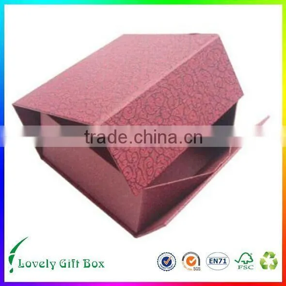 Cheap Paper Folding Cardboard Magnetic Belt Gift Boxes