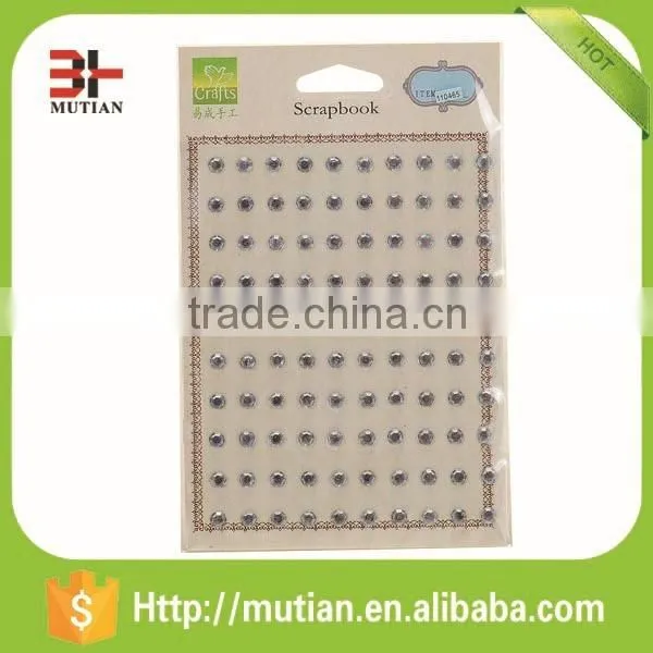 Custom Jewelry Seal Rhinestone Acrylic Sticker photo-2