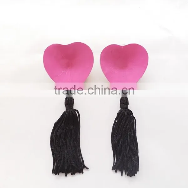 Sexy Ladies Nude Silicone Nipple Covers Shiny Cute Nipples Cover photo-2