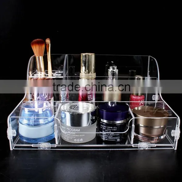Promotion Bespoke Competitive Price Multi-use Acrylic Plexiglass Makeup Storage Box Wholesale photo-2