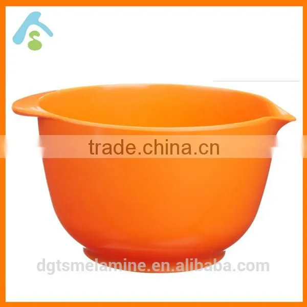 Custom Red Melamine Mixing Bowls Set photo-2