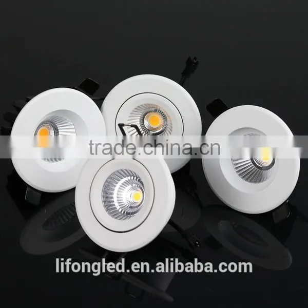 New Designed CRI97 8w Led Cob Recessed Downlight for Ceiling Lighting photo-5