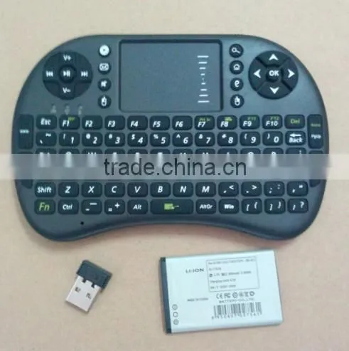 2.4G Mini Wireless Keyboard With Touchpad F PC Pad Google Andriod TV Box photo-3