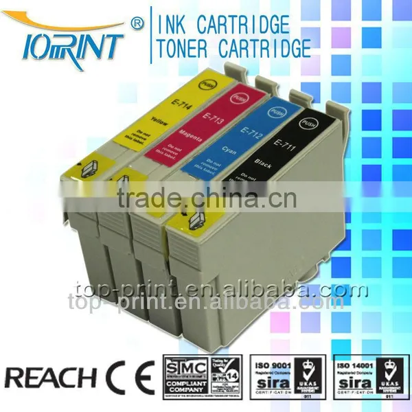 Hot Sales in Europe! Compatible Inkjet Cartridge for E-711/712/713/714