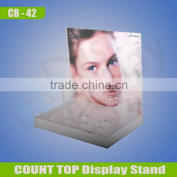 Customized Acrylic Display Stands for Skincare Product