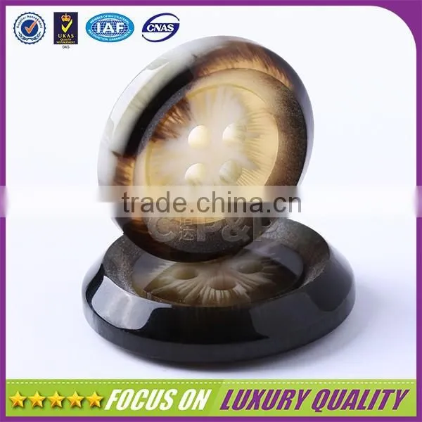 The Central Figure Printed on Resin Button photo-2