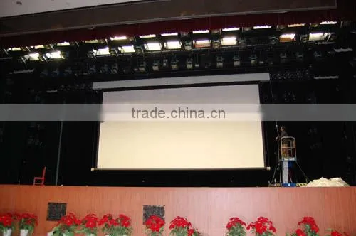 big size motorized screen