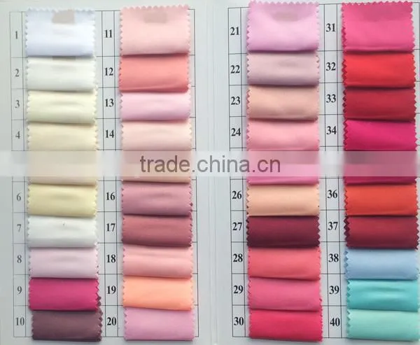 2016 Cheap Polyester Satin Taffeta Lining Fabric, Different Types Dress Materials photo-2