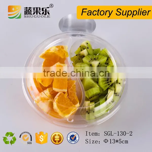 Disposable Fresh Cut Fruit Packing Box Salad Packing Container photo-2
