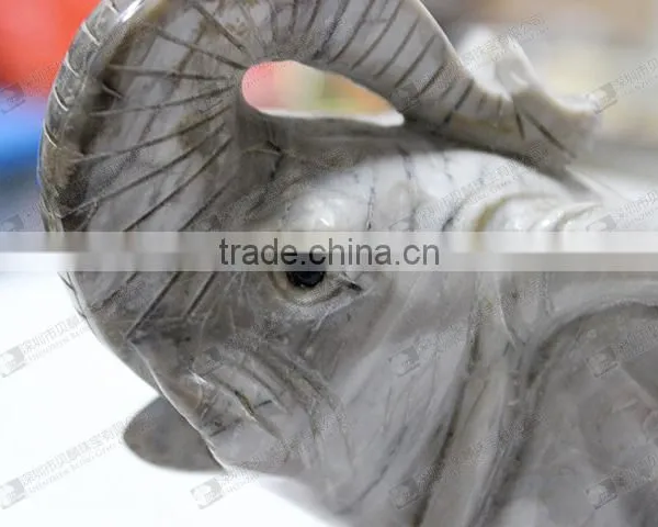 Hand Carved Elephants,stone Elephant Sculpture photo-5